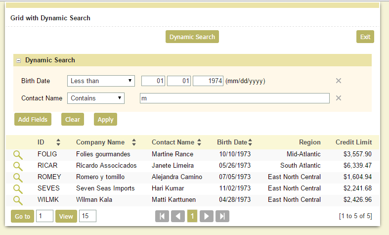 scriptcase grid application scriptcase grid application